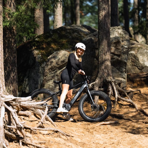 FitNord Rumble 500 Elfatbike 2025, svart