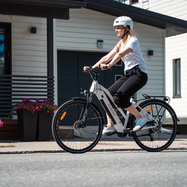 FitNord Ava 300 Elsykkel G2, hvit