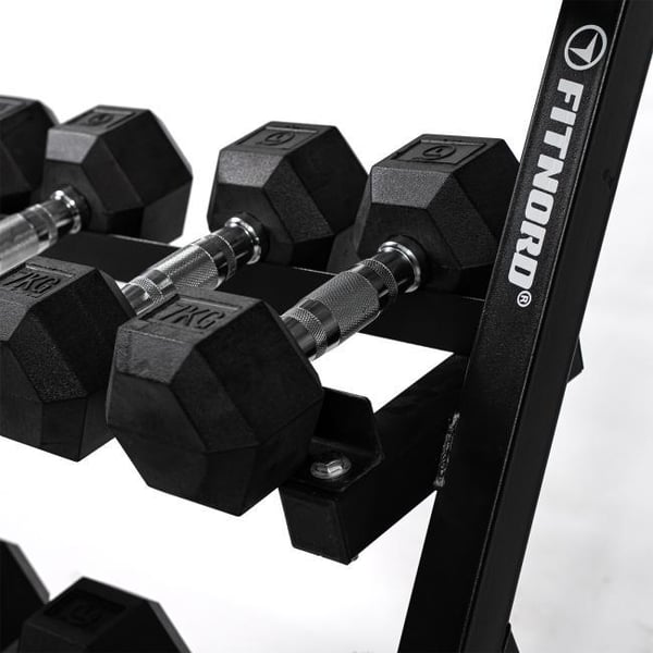 FitNord Manualstativ i tre nivåer, 130 cm