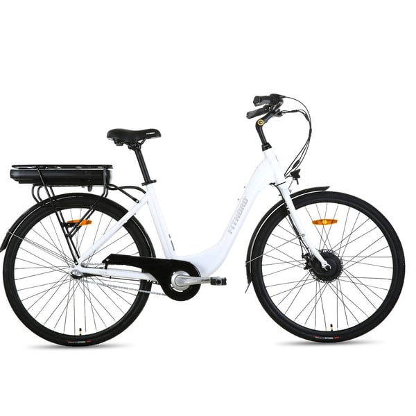 FitNord Classic 200 elsykkel, hvit (540Wh batteri/35 Nm)