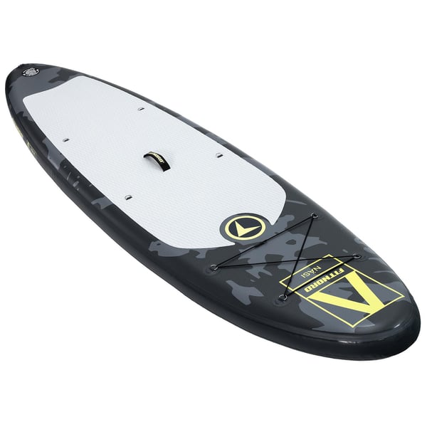 FitNord Aqua 300 SUP-brettsett, G2 NÄSI (lime-svart), med aluminiumpadle