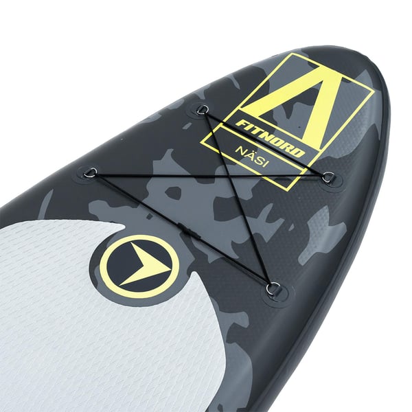 FitNord Aqua 300 SUP-brettsett, G2 NÄSI (lime-svart), med aluminiumpadle