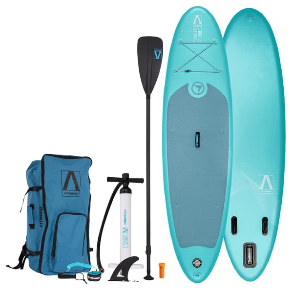FitNord Aqua 300 SUP-brettsett, turkis G2
