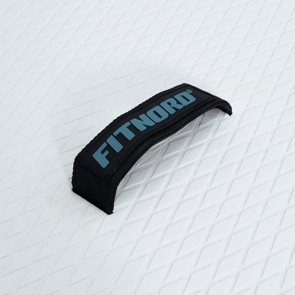 FitNord Aqua 330 SUP-brettsett, G2 KEMI (hvit-svart), med glassfiberåre