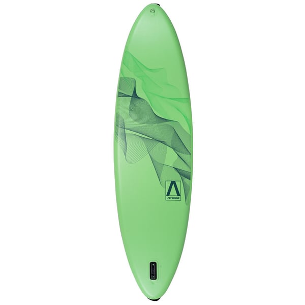 FitNord Aqua Leaf 340 SUP-brettsett, grønn G2
