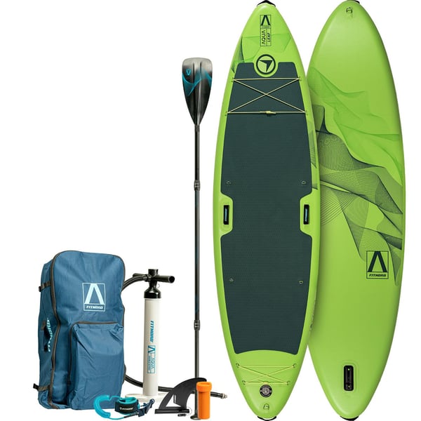 FitNord Aqua Leaf 340 SUP-sett, grønn