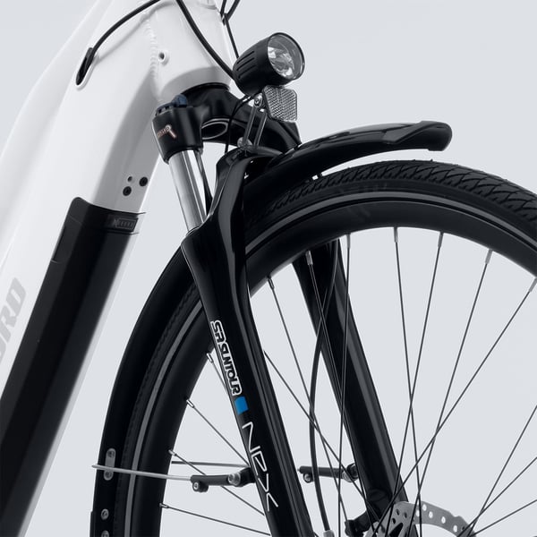 FitNord Ava 300 Elsykkel G2, hvit