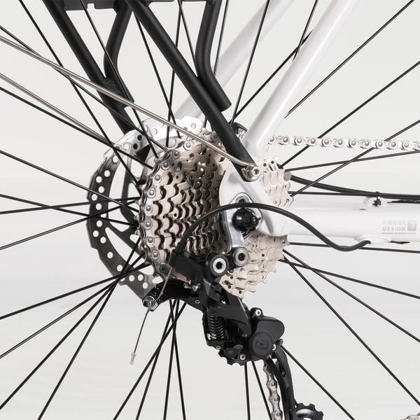 FitNord Ava 500 G2 Elektrisk sykkel, hvit