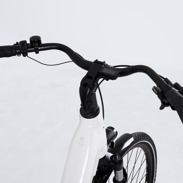 FitNord Ava 800 Elsykkel 2025, hvit