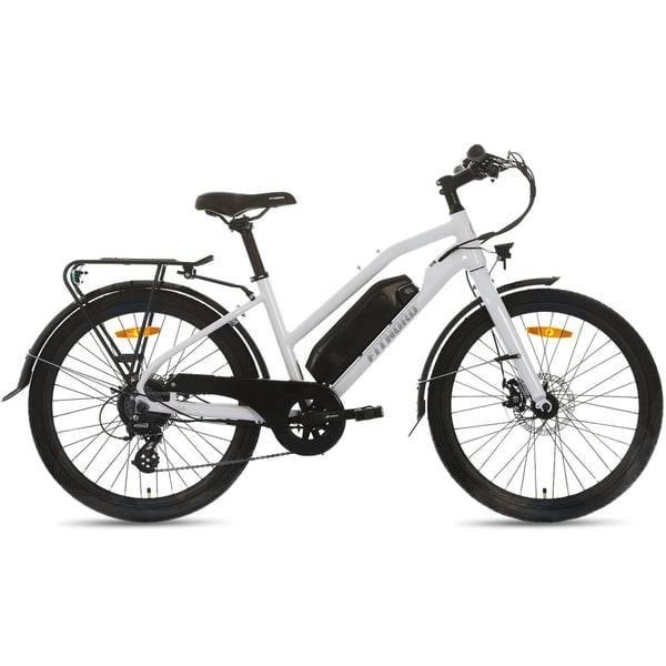 FitNord Ava Jr Elsykkel, hvit (360 Wh batteri)