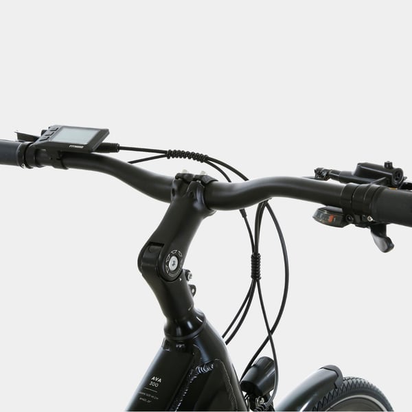 FitNord Ava 300 elsykkel, svart (720 Wh batteri/45 Nm)