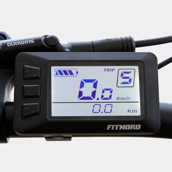 FitNord Ava 300 elsykkel, svart (720 Wh batteri/45 Nm)