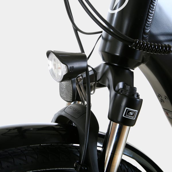 FitNord Ava 300 elsykkel, svart (720 Wh batteri/45 Nm)