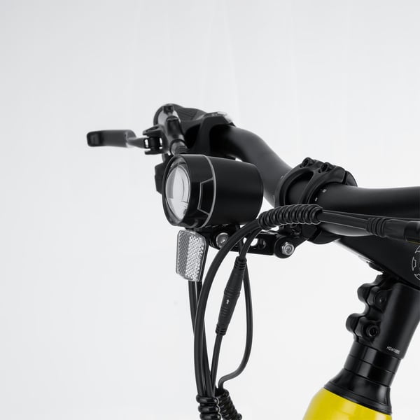 FitNord Ava 700FS Elsykkel 2025, gul
