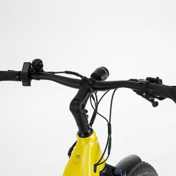 FitNord Ava 700FS Elsykkel 2025, gul