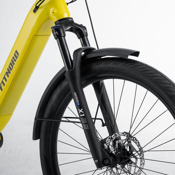 FitNord Ava 700FS Elsykkel 2025, gul