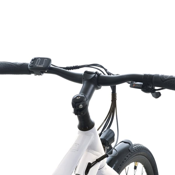 FitNord Ava Jr Elsykkel, hvit (360 Wh batteri)