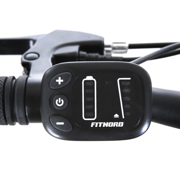 FitNord Ava Jr Elsykkel, hvit (360 Wh batteri)