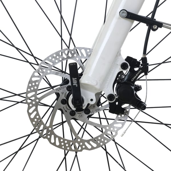 FitNord Ava Jr Elsykkel, hvit (360 Wh batteri)