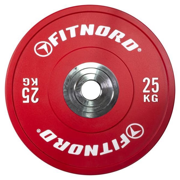 FitNord Competition Bumper Vektskive 25 kg