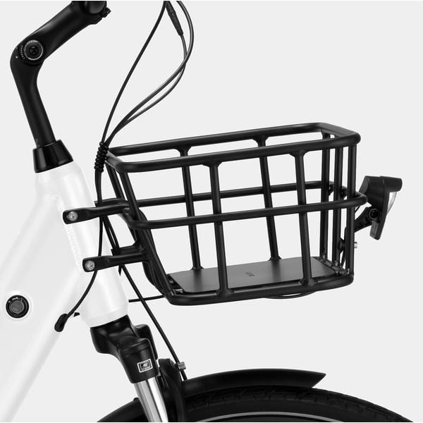 FitNord Classic 500 Elsykkel 2024, hvit (630 Wh batteri/80 Nm)