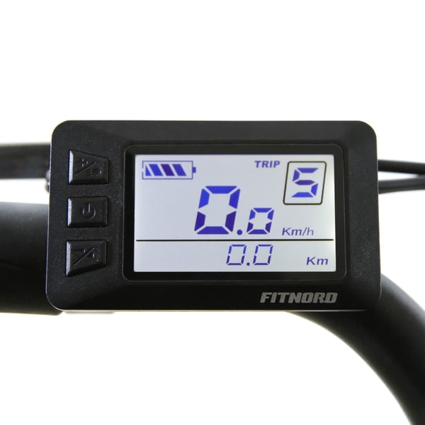 FitNord Classic 200 elsykkel, hvit (540Wh batteri/35 Nm)