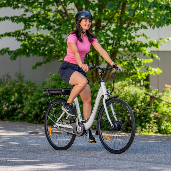 FitNord Classic 200 elsykkel, hvit (540Wh batteri/35 Nm)