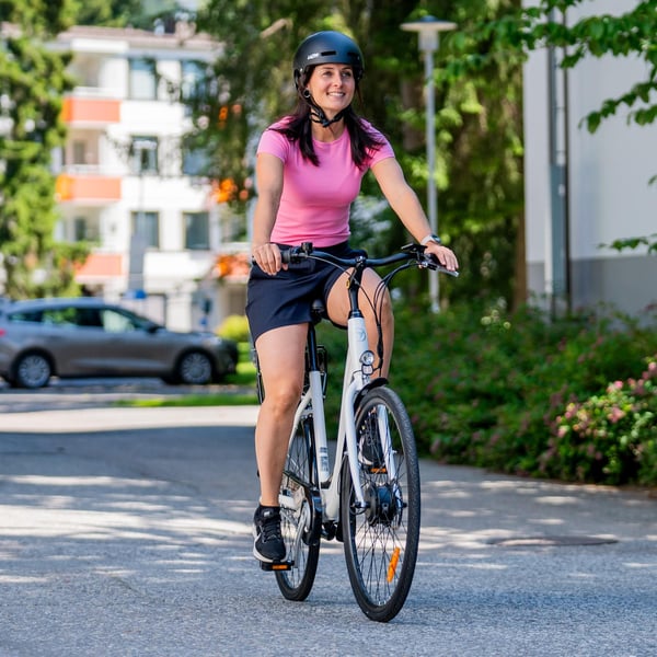 FitNord Classic 200 elsykkel, hvit (540Wh batteri/35 Nm)