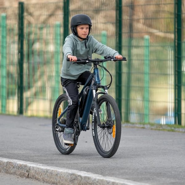 FitNord Ranger Jr El-terrengsykkel, blå (360 Wh batteri)