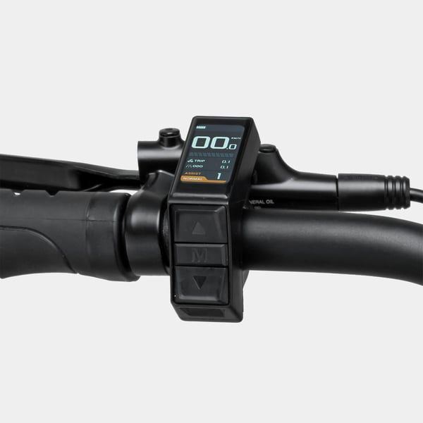 FitNord Venture 500 Elsykkel 2024, grafittgrå (612 Wh/80 Nm)