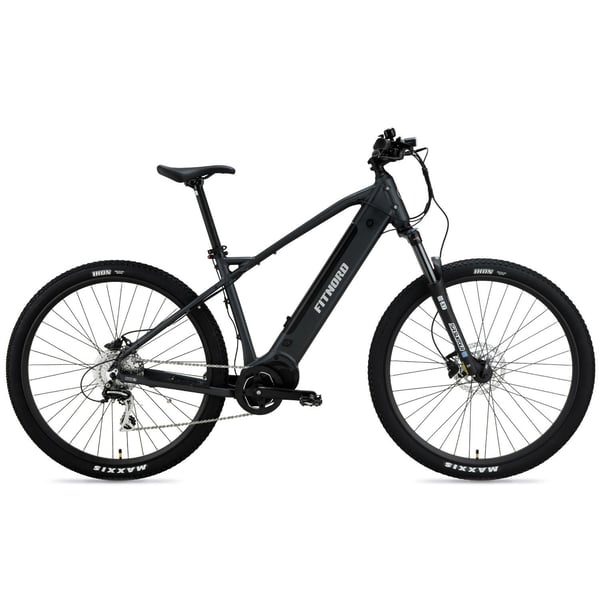 FitNord Ranger 500 Terrengelsykkel 2024, svart (612 Wh batteri/80 Nm)