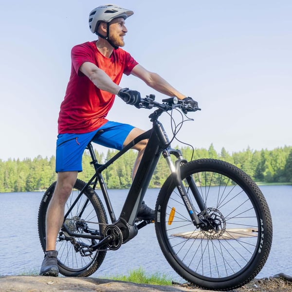 FitNord Ranger 500 elektrisk terrengsykkel (612 Wh batteri)