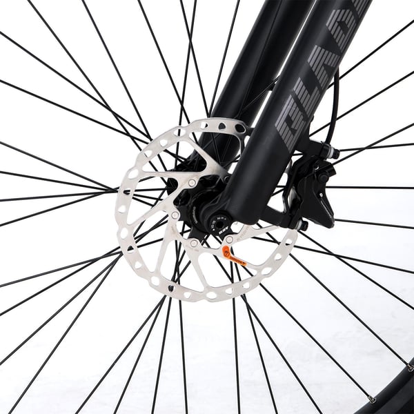 FitNord Ranger 700FS Terrengelsykkel 2025, svart