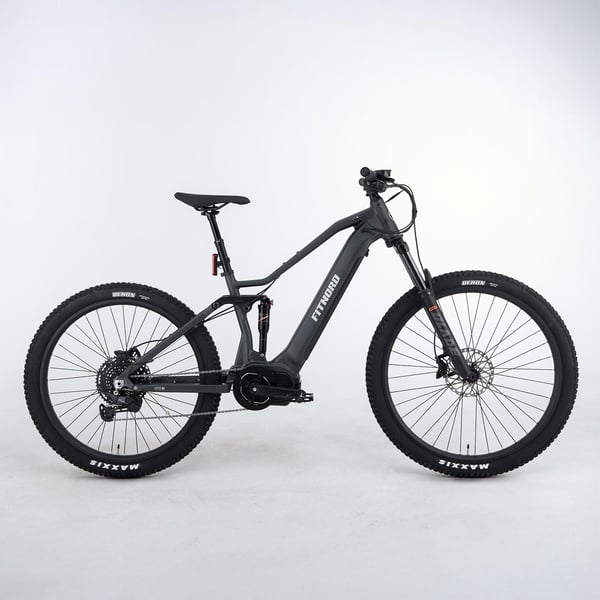 FitNord Ranger 700FS Terrengelsykkel 2025, svart