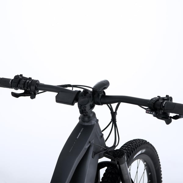FitNord Ranger 700FS Terrengelsykkel 2025, svart