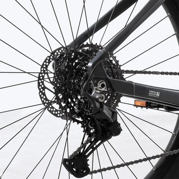 FitNord Ranger 800 Terrengelsykkel, grafitt