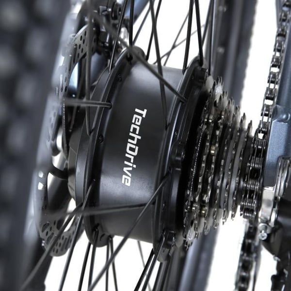 FitNord Ranger Jr El-terrengsykkel, blå (360 Wh batteri)