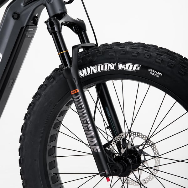 FitNord Rumble 1000 Elfatbike G2, svart