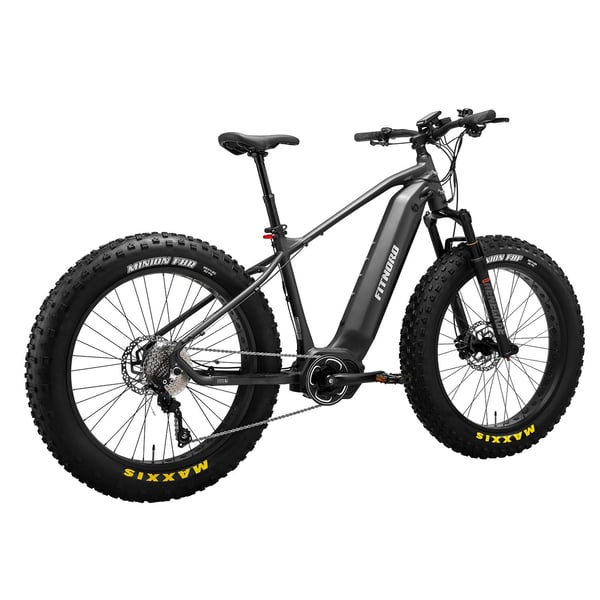 FitNord Rumble 1000 Elfatbike 2024, svart (856 Wh batteri/110 Nm)