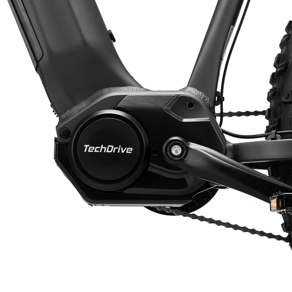 FitNord Rumble 1000 Elfatbike 2024, svart (856 Wh batteri/110 Nm)