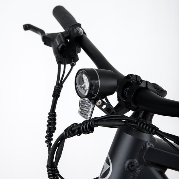 FitNord Rumble 300 Elfatbike 2025, svart