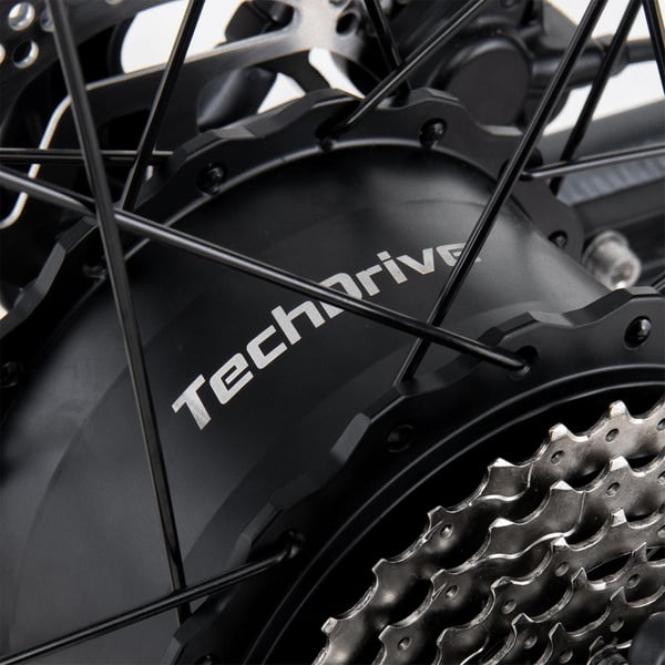 FitNord Rumble 300 Elfatbike 2025, svart