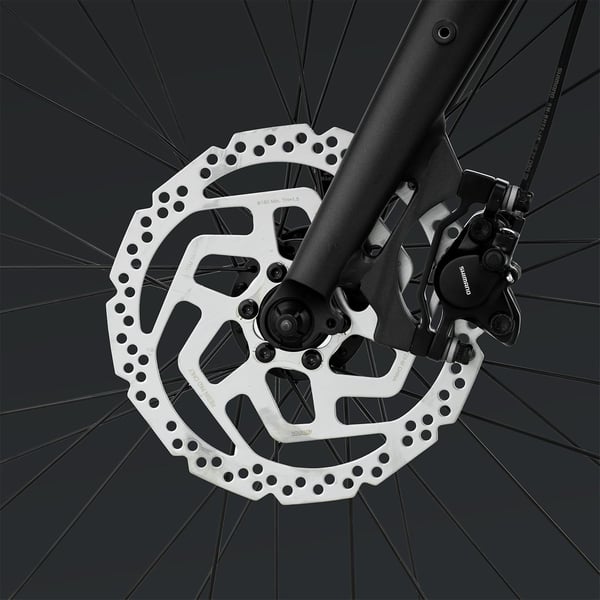 FitNord Rumble 500 Elfatbike 2024, svart (720 Wh batteri/80 Nm)