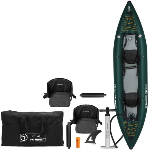 FitNord Seal Two Kajakk, mørkegrønn G2