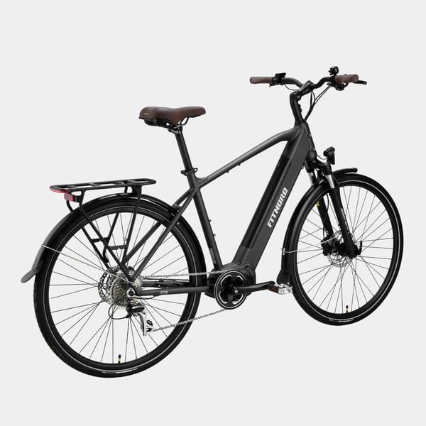 FitNord Venture 500 Elsykkel 2024, svart (612 Wh/80 Nm)
