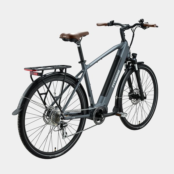 FitNord Venture 500 Elsykkel 2024, grafittgrå (612 Wh/80 Nm)