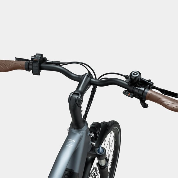 FitNord Venture 500 Elsykkel 2024, grafittgrå (612 Wh/80 Nm)