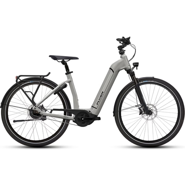 Flyer Gotour6 5.40 Elsykkel, Sølvgrå blank