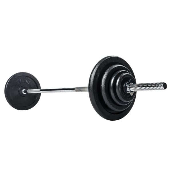 Stangstang 182 cm med skrulås, for 30 mm vektskiver, FitNord