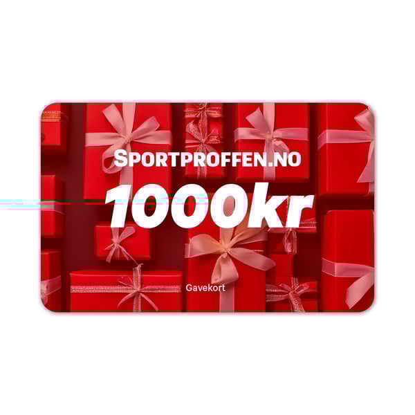 Gavekort 1000 kr (kan brukes etter 14 dagers returperiode)